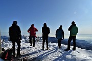 Sulle nevi del RESEGONE ad anello da Fuipiano Valle Imagna il 13 novembre 2019 - FOTOGALLERY